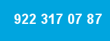 922 317 07 87 922 317 07 87